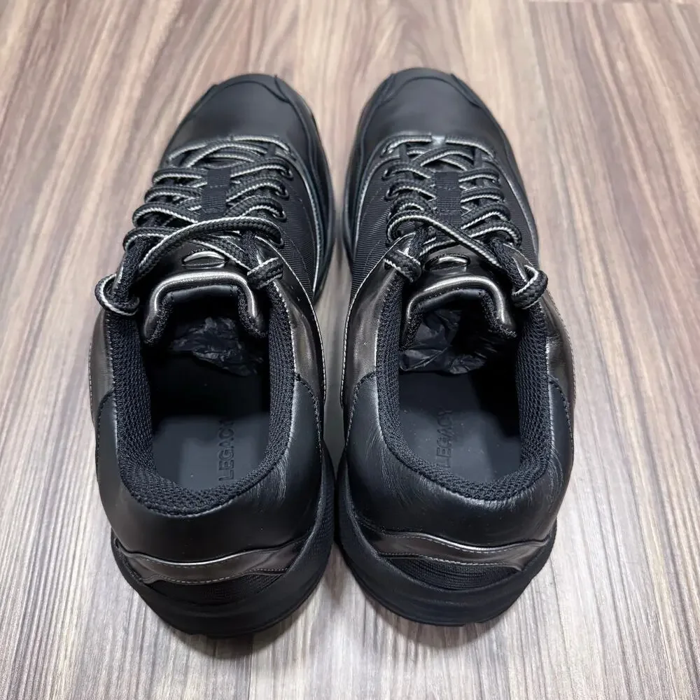Our Legacy Wildheart Tinny Carbon Leather Sneakers EU44 Vibram